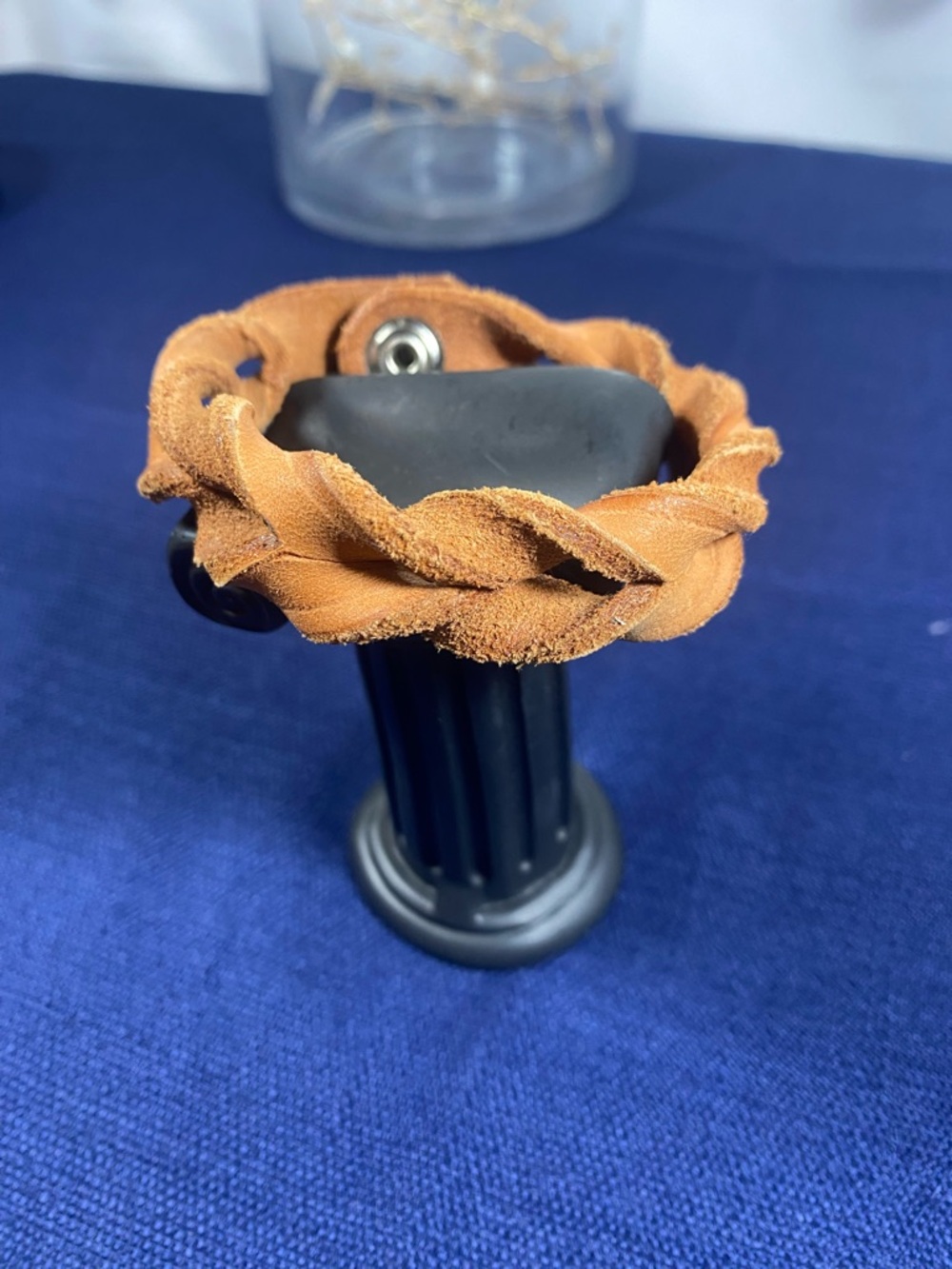 Handcrafted Twisted Leather Bracelet Unisex